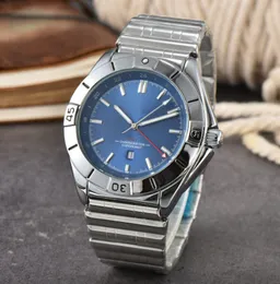 Męskie zegarek kwarcowe zegarki Sapphire Luminous Business Wristwatch 904L Pasek ze stali nierdzewnej Regulowany Montre de Luxe