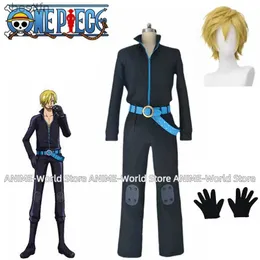 Tema kostym cos cosplay come film guld Sanji ny i halloween juluniform peruk anpassad sizel231013