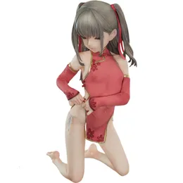 Maskot Kostümleri 15cm Vibatar Anime Figür Şehir No.109 Cheongsam Alice Seksi Kız Pvc Action Figür Yetişkin Oyun Heykeli Koleksiyon Model Bebek