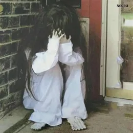Dekoracja imprezowa Halloweenowe rekwizyty Kontrola głosu płacz Duch Przerażające ozdoby dziecka Dekor Horror DIY257L