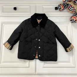 Baby designer padded jacket luxury high quality jacket children girls boys warm windproof jacket children's clothing size 100cm-160cm b08