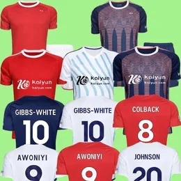 23 24 Nottingham Soccer Jersey Grabban Johnson Surridge 2023 2024 Men Kids Forest Awoniyi Ameobi Mayen Krovinovic Zinckernagel Lingard Shirts Kit