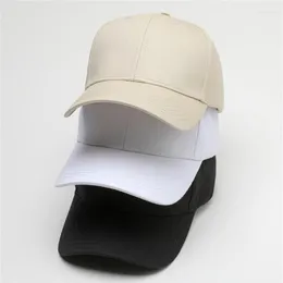 Ball Caps Big Head Bawełna dla dorosłych Bawełny plus świąteczne czapkę baseballową Lady Solid Sport Hat Men Men Duże zwykłe snapback 55-59cm 60-65cm2807