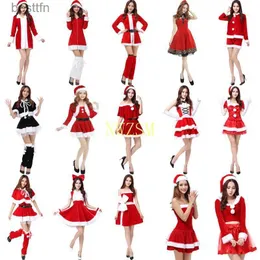 Thema Kostüm Elegante Frauen Kleid 2020 Neue Damen Cosplay Kommen Weihnachten Santa Claus Bühne Show Kleidung Sexy Rot COS Tanzen robe GownsL231013