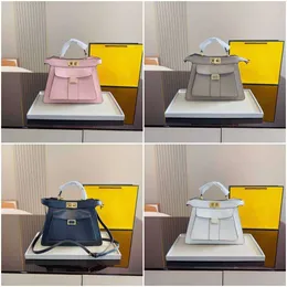 F Fashion Peekabo Tote Bag Multicolor Totes Womens Designer Bag Leather Rotary Lock Design Luxurys Handbags Shoulder Crossbody Bags Wallets shopping evening bags