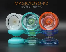 Spinning Top Magicyoyo Arrival Responsive Crystal YoYo K2P Plastic Yo for Kids Beginner Replacement Unresponsive Bearing Advancer 231012