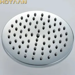 Bathroom Shower Heads . 8 inch 20x20cm Round OverHead Rain Shower Head Stainless Steel Chrome Bathroom Shower Chuveiro YT-5113-C 231013