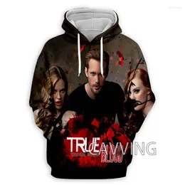 Felpe con cappuccio da uomo CAVVING 3D stampato True Blood Felpe con cappuccio Harajuku Top Abbigliamento moda per donne/uomini H01