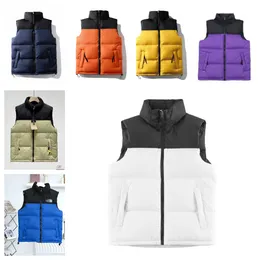 Designer Jacket Mens Down Coat Puffer Vest Down Cotton Mens and Women Högkvalitativ ärmlös jacka Autumn Winter Fashion Sleeveless Outwear Down Vests