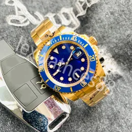 Mens 시계 시계 바다 거주자 운동 시계 고품질 딥 블루 다이얼 사파이어 스테인레스 스틸 방수 조정 버클 클래식 럭셔리 버드 라인 시계
