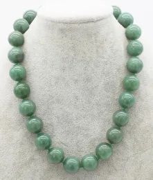 Grüne Jade runde 10mm Halskette im Großhandel