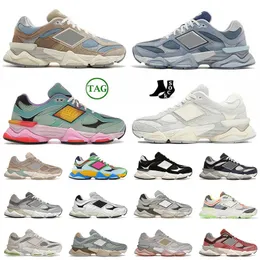 Sports 9060 OG Running Shoes Shoes Sea Salt Salt Rain Cloud Black White Mens and Womens Sports Shoes Runners