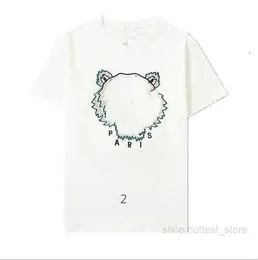 Kenzo T-shirt Tshirts Men Designer Męskie TEES MADAM Summer Tops With Tiger and Letters Hiphop Stussys T-shirty Azjatyckie Rozmiar S-2xl Stussys 12 262Y