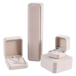 Protable Jewelry Storage Box Set Fashion Earrings Ring Necklace Pendant Collection Organizer Jewelry Gift Boxes Cases Uwdjb