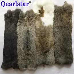 Scarves Qearlstar 35*20cm Real Rabbit Fur Skin Pelt Natural Fluffy Fur Pelts Leather Clothing Accessories Wholesale Special Sale JX03 231012