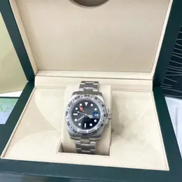 Con scatola originale Lunetta in ceramica 40mm Orologi da uomo Meccanico automatico 2813 Orologio con movimento Zaffiro luminoso Impermeabile Sport Orologi da polso a carica automatica 55