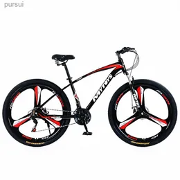Велосипеды 29 дюймов для взрослых, горный велосипед, внедорожный велосипед, уличный велосипед с большими частицами, противоскользящая шина, встроенное колесо, механическое двойное колесо, двойной дискL231013