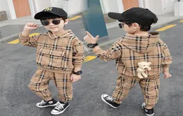 Kids Hoodie Boys Designers Clothes Baby Boy Clothes Kids Clothing Tracksuits Clothing Set Long Sleeve Sport Suit Jacket Long Pants1192637