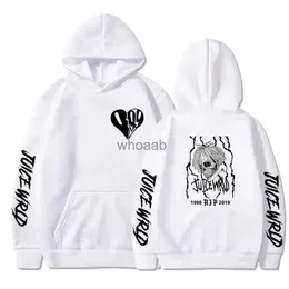 Moletons masculinos Moletons Suco Wrld Moletons Homens Mulheres Harajuku Hip Hop Casual Com Capuz de Alta Qualidade Inverno Pulôver Streetwear Sudaderas YQ231013