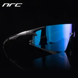 Okulary na świeżym powietrzu NRC okulary przeciwsłoneczne biegowe szklanki rowerowe pchromowe mtb gogle rower sportowy Uv400 jazda 231012