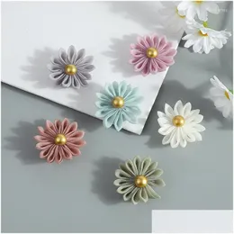 Fiori decorativi 10 pezzi versione coreana di accessori per capelli fatti a mano fai da te copricapo spilla a fiori ornamento per scarpe Dhtbv