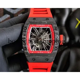 Montre de Luxe RM010 SuperClone Watches Wristwatch Designer Luxury Mens Mechanics Richa Milles RM010 Luminous Scale Diamond Case Skeleton Dial Unisex Me 298
