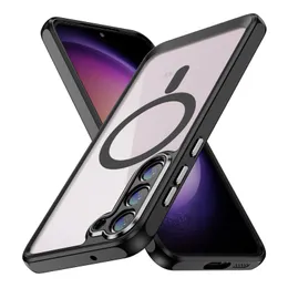 حالات Magsafe لـ Samsung S23 Ultra Plus 5G Armor Magnetic Attraction Case