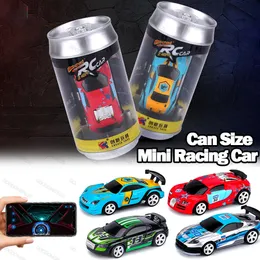 Elektrisches RC-Auto 1 58 Rc Mini Racing 2 4G High Speed Can Size Elektro-App-Steuerungsfahrzeug Mikrospielzeug Geschenkkollektion für Jungen 231013