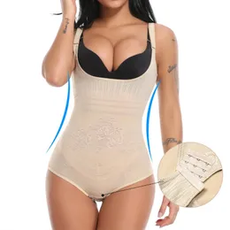 Bel karın şekillendiricisi tam vücut ince kolombiyalı indirgeyici kuşak eğitmeni korse shapewear bodysuit inculming iç çamaşırı 231012