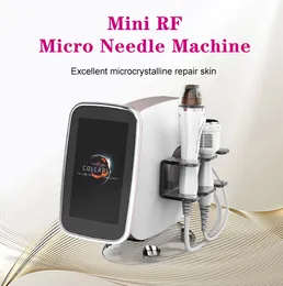 Новейшая портативная машина для микронидлинга RF с холодным молотком, RF-лифтинг для лица, средство для удаления растяжек, отбеливание кожи, косметическое устройство