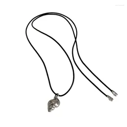 Charms elegant conch halsband unikt hängsmycken justerbar kedja legeringsmaterial choker för kvinnor