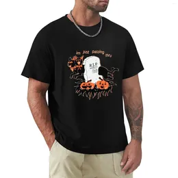 Herren Polos Halloween Phase T-Shirt Grafik T-Shirt Plus Size Tops Kurzarm T-Shirt Herren T-Shirts Anime
