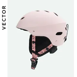 Caschi da equitazione VECTOR Uomo Donna Snowboard Motoslitta Casco da sci Certificazione CE Adulto Antivento Pattinaggio Skateboard Sport sulla neve Ciclismo o231012