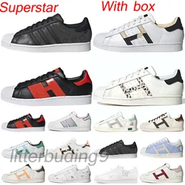 Superstar originais sapatos casuais nuvem branco luz rosa superstars verde azul amanhecer tênis super estrela feminino masculino designer tênis