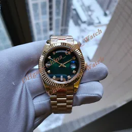 U1 Watch 128238 128239 Automatyczny 2813 Ruch mechaniczny 36 mm Diamentowy Data żółtej złotej stali ze stali nierdzewnej zegarki Unisex zegarki na rękę