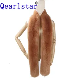 Scarves Qearlstar Long Faux Fur Collar Scarf Women Winter fake raccoon Fur Wraps warm winter Thick Fashion Shawl multicolors 180cm ZKG02 231012