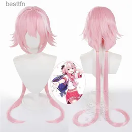 Theme Costume Fate/Grand Order Astolfo Cosplay Wig Anime Women Pink White Mixed Color Long Hair Halloween Christmas Come Party Role PlayL231013