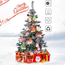 Ciondolo decorativo natalizio Piccola barra luminosa notturna Vetrina per decorazioni per alberi natalizi Forniture per layout di scena