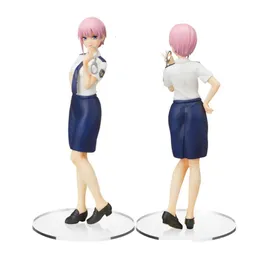 Mascot Costumes 19 cm Quintesentesent Quintuplets Anime Figure Policewoman ubiera się Nakano Ichika Figur Figure Figure Figure Model zabawki