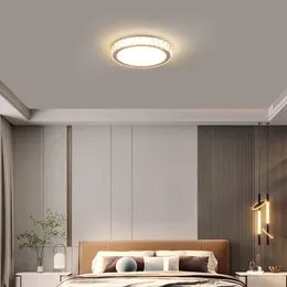 Moderna lampada da soffitto in cristallo per la casa, lampadario in cristallo incorporato