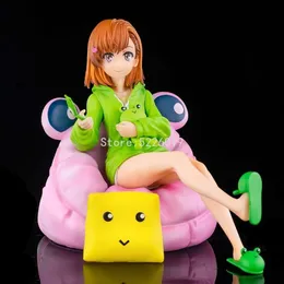 指のおもちゃ特定の魔法の索引アニメフィギュアミコト・ミサカアクションフィギュア特定の科学レールガンミサカフィギュラインモデル人形