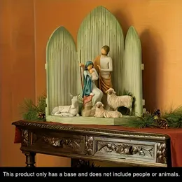 Statysamling: Tre kloka skulpturer av Jesus Nativity Collection: Magic Bible Holiday Christmas Gift Decoration