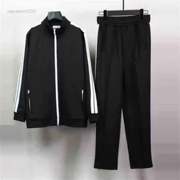 EssentialsClothing Tracksuits High Quality Plam Par Jacket Men Women Style Cotton Long Sleeve Pants Byxor pojkvän Present mode sportkläder set sport R2x3