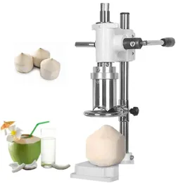 Equipamento de processamento de alimentos atacado fácil operação mão verde jovem coco openercoconut tampa abertura hinegreen hinecoconut perfuração dhjlm