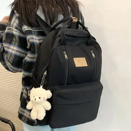 Sırt çantaları moda kadınlar backpack okul çantası kızlar için kore harajuku öğrenci okul çantaları kadın büyük kapasite seyahat 231013