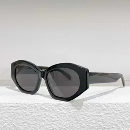 Designer New Triumphal Arch Diamond Corner Sunglasses INS Female Star Lisa Same Fresh Sunglasses cl40238 ZSA4