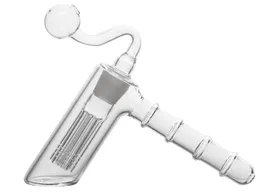 EW Glass Hammer 6 팔 Perc Glass Percolator Bubbler Water Pipe Glass 흡연 파이프 담배 파이프 봉