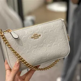 2023 New Norita18 Handbag Classic Old Flower One Shoulder Underarm Bag Chain Bar Embossed for Womencode 2879