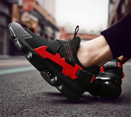 NOWOŚĆ TEJ TANIENE PEDAL BUCKLE CHAUSSURS Modne Buty Trenerów Biała czarna sukienka de Luxe Sneakers Mężczyznę butów do biegania