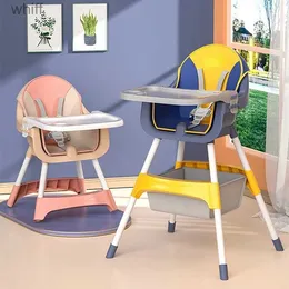 Cadeiras de jantar Assentos Atacado Série para bebês de alta qualidade 3 em 1 Cadeira alta multifuncional dobrável para alimentação de bebês L231014